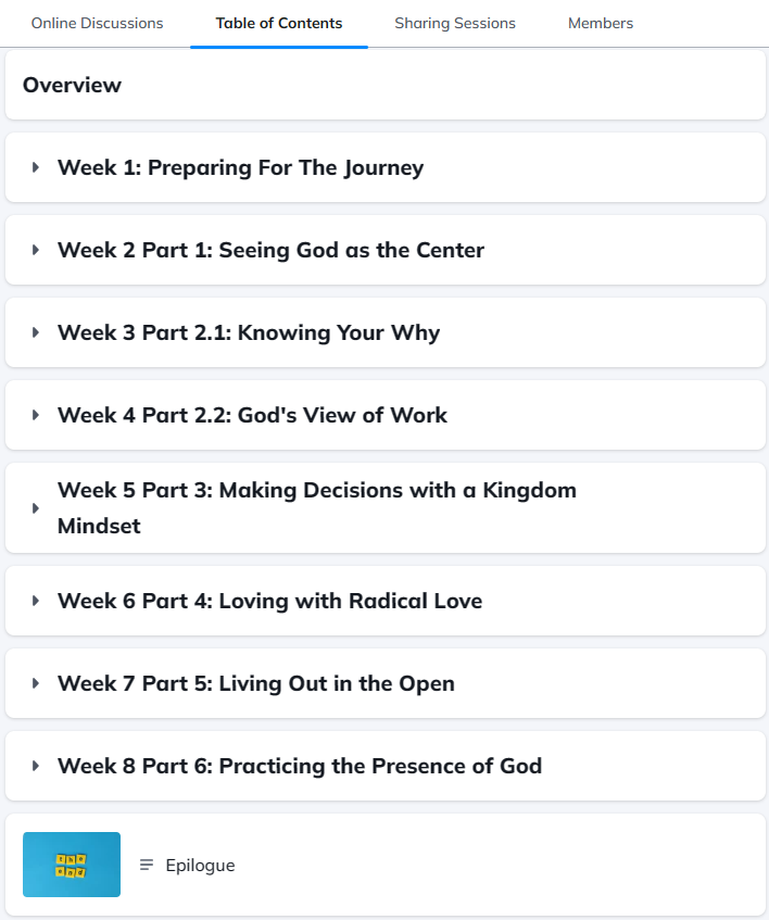 Living on Purpose - Foundations